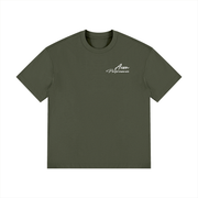 Unisex Drop Shoulder Cotton T-Shirt